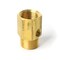 Thrifco Plumbing 1/2 Inch MIP x 1/2 Inch FIP with 1/8 Inch Tap Easy Adapter 4400715 - alternate 2